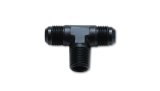 Vibrant -8AN x 3/8in NPT Flare to Pipe Tee Adapter Fitting - Aluminum thumbnail 5