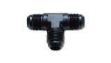 Vibrant -4AN Flare Tee Adapter Fitting - Aluminum thumbnail 2