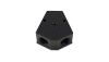 Vibrant Billet Aluminum Y-Block Fitting with 1/8in NPT Port - 3/8in NPT x 3/8in NPT x 3/8in NPT thumbnail 6