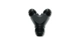 Vibrant Billet Aluminum Y-Block Fitting with 1/8in NPT Port - 1/2in NPT x 1/2in NPT x 1/2in NPT thumbnail 5