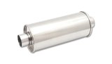 Vibrant StreetPower Round Muff 6inx9inx14in long Muff body 3in inlet I.D. x3in outlet Center-Center thumbnail 1