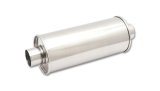 Vibrant StreetPower Round Muff 6inx9inx14in long Muff body 3in inlet I.D. x3in outlet Center-Center thumbnail 4