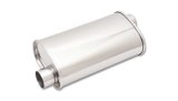 Vibrant StreetPower Oval Muff 5in x 9in x 15in long body 3in inlet I.D. x 3in outlet Offset-Offset thumbnail 7