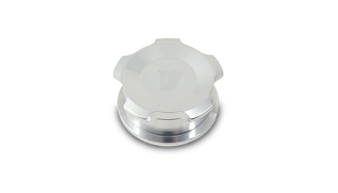 Vibrant 2in OD Aluminum Weld Bungs w/ Polished Aluminum Threaded Cap (incl. O-Ring) thumbnail 4