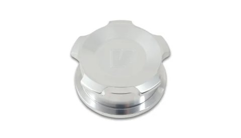 Vibrant 2in OD Aluminum Weld Bungs w/ Polished Aluminum Threaded Cap (incl. O-Ring) thumbnail 8