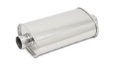 Vibrant StreetPower Oval Muff 5in x 9in x 15in long body 4in inlet I.D. x 4in outlet Center-Center thumbnail 1
