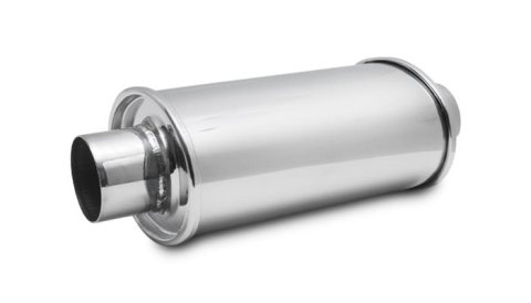 Vibrant ULTRA QUIET Resonator 2.5in inlet / outlet x 14in overall length thumbnail 1