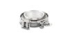 Vibrant AL V-B Flange Assembly for 4in OD Tubing incl 2 AL V-b flanges 1 SS V-B Clamp 1 Viton O-Ring thumbnail 6