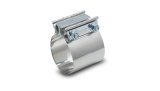 Vibrant Easy Seal SS Exh Sleeve Butt Joint Clamp for 4in O.D. Tubing also 4in Nominal Oval Tubing thumbnail 2