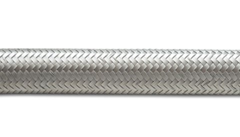 Vibrant -4 AN SS Braided Flex Hose (10 foot roll) thumbnail 2