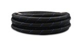 Vibrant -12 AN Two-Tone Black/Blue Nylon Braided Flex Hose (20 foot roll) thumbnail 9