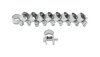 Vibrant Fuel Injector Style Mini Hose Clamps 15-17mm clamping range Pk of 10 Zinc Plated Mild Steel thumbnail 7