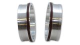 Vibrant Vanjen Aluminum Weld Fittings for 2.5in OD Tubing (for use with part #12565) - Sold In Pairs thumbnail 1