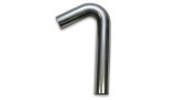 Vibrant 1.5in O.D. T304 SS 120 deg Mandrel Bend 4in x 12in leg lengths (1.5in Centerline Radius) thumbnail 1