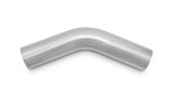 Vibrant 2.5in O.D. T304 SS 45 deg Mandrel Bend 6in x 6in leg lengths (3.5in Centerline Radius) thumbnail 7