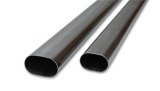 Vibrant 3.5in Oval (Nominal Size) T304 SS Straight Tubing (16 ga) - 5 foot length thumbnail 3