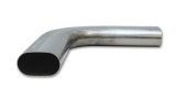 Vibrant 3in Oval (Nominal Size) T304 SS 90 deg Mandrel Bend 6in x 6in leg lengths thumbnail 7