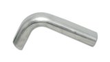 Vibrant 3in Oval (Nominal Size) T304 SS 90 deg VERTICAL Mandrel Bend 6in x 6in leg lengths thumbnail 1