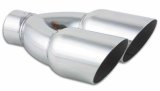Vibrant Dual 3.5in Round SS Exhaust Tip (Single Wall Angle Cut) thumbnail 3