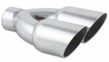 Vibrant Dual 3.5in Round SS Exhaust Tip (Single Wall Angle Cut) thumbnail 4