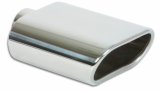 Vibrant 5.5in x 3in Oval SS Exhaust Tip (Single Wall Angle Cut Rolled Edge) thumbnail 2
