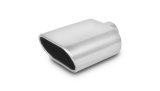 Vibrant 5.5in x 3in Oval SS Exhaust Tip (Single Wall Angle Cut Rolled Edge) thumbnail 4