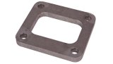 Vibrant T04 Turbo Inlet Flange (Rectangular Inlet) Mild Steel 1/2in Thick thumbnail 2