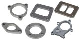 Vibrant T04 Turbo Inlet Flange (Rectangular Inlet) Mild Steel 1/2in Thick thumbnail 5