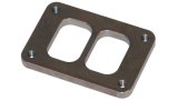 Vibrant T04 Turbo Inlet Flange (Divided Inlet) Mild Steel 1/2in Thick thumbnail 2