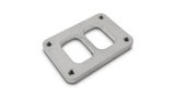 Vibrant T06 Turbo Inlet Flange (Divided Inlet) T304 SS 1/2in Thick thumbnail 4