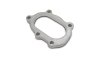 Vibrant GT25R / GT28R Discharge Flange with Oval Outlet (5 Bolt) T304 SS 1/2in Thick thumbnail 6