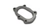 Vibrant GT25R / GT28R Discharge Flange with Oval Outlet (5 Bolt) Mild Steel 1/2in Thick thumbnail 6