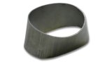 Vibrant 90mmx55mm Oval to 76mm Round Transition Adapter T304 SS for use with Part #1448 and #14480 thumbnail 1