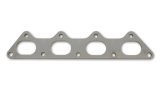Vibrant T304 SS Exhaust Manifold Flange for Mitsubishi 4G63 motor 3/8in Thick thumbnail 3