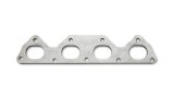 Vibrant Mild Steel Exhaust Manifold Flange for Honda/Acura B-Series motor 1/2in Thick thumbnail 2
