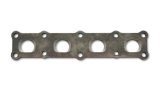 Vibrant Mild Steel Exhaust Manifold Flange for Mitsubishi 4B11 motor 1/2in Thick thumbnail 3