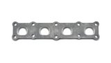 Vibrant Mild Steel Exhaust Manifold Flange for Mitsubishi 4B11 motor 1/2in Thick thumbnail 5
