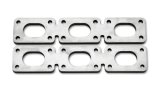 Vibrant Mild Steel Exh Manifold Flange for BMW E36/E46 platform motors (sold in pairs) 1/2in Thick thumbnail 3