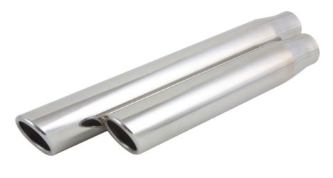 Vibrant 3in Round SS Bolt-On Exhaust Tip (Single Wall Angle Cut Rolled Edge) thumbnail 5