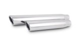 Vibrant 3in Round SS Truck/SUV Exh Tip (Single wall Angle Cut Rolled Edge) - 2.5in inlet 11in long thumbnail 5