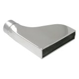 Vibrant 7.75in x 1.875in Rectangular SS Exhaust Tip (Camaro Style) - with 2.5in Inlet thumbnail 7