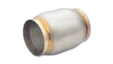Vibrant SS Race Muffler 3in inlet/outlet x 5in long thumbnail 3