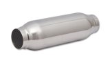 Vibrant SS Resonator (Standard Design) 2.25in inlet/outlet x 12in long thumbnail 3