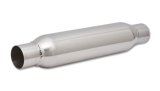 Vibrant SS Resonator (Standard Design) 2.25in inlet/outlet x 18in long thumbnail 4