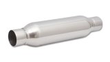 Vibrant SS Resonator (Standard Design) 2.5in inlet/outlet x 18in long thumbnail 3