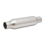 Vibrant SS Resonator (Standard Design) 2.5in inlet/outlet x 18in long thumbnail 8