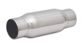 Vibrant SS Resonator (Standard Design) 3in inlet/outlet x 12in long thumbnail 1