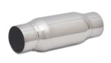 Vibrant SS Resonator (Standard Design) 3in inlet/outlet x 12in long thumbnail 3