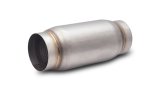 Vibrant SS Race Muffler 3.5in inlet/outlet x 9in long thumbnail 4