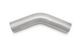 Vibrant 2.375in OD T304 SS 45 Deg Mandrel Bend 6in Leg Length thumbnail 1